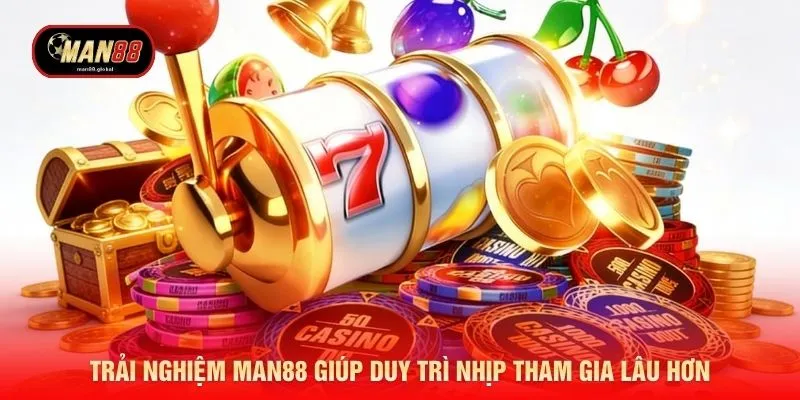 Trải nghiệm MAN88 giúp duy trì nhịp tham gia lâu hơn