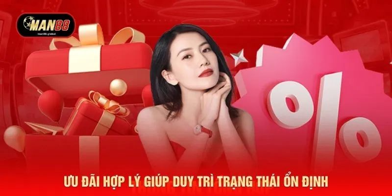 Ưu đãi hợp lý giúp duy trì trạng thái ổn định